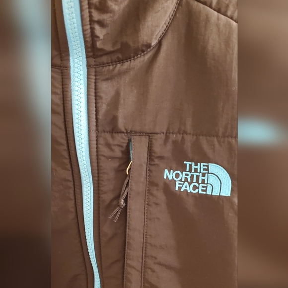 Vintage Rare North Face Denali Black with Light Blue Accents Fleece Jacket - Picture 2 of 10